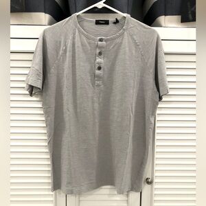 Theory Men’s short sleeve Henley tahirt